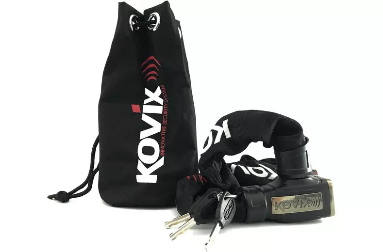 Kovix 8mm x 1200mm Alarm Chain Lock