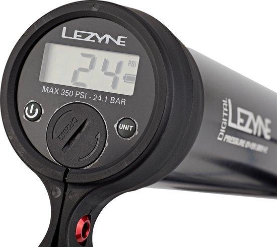 Lezyne Digi Press Over Drive Black